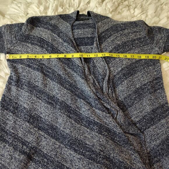 BAREFOOT DREAMS  BAMBOO CHIC KNIT CARDIGAN SWEATER WOMEN'S SMALL / MEDIUM DRAPED - Picture 14 of 16